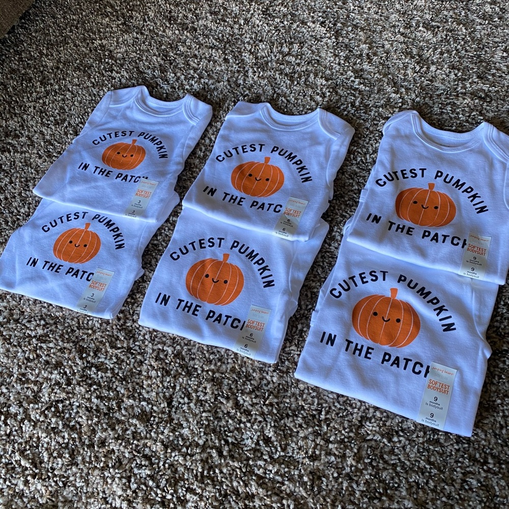 Pumpkin Patch Onesies